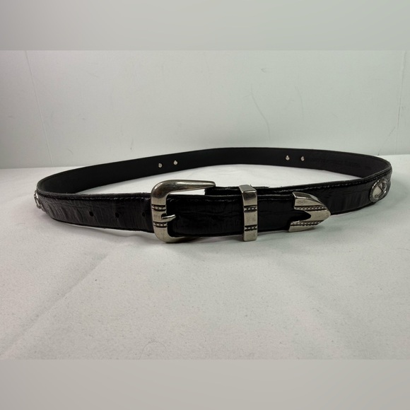 Other - Golf Palisades Full-Grain Cowhide Leather Designer Dress Golf Conchos Belt 36/38